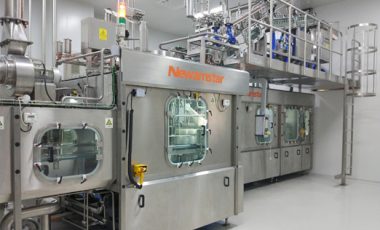 Combiloc de sopladora, llenadora y tapadora ultra-limpia